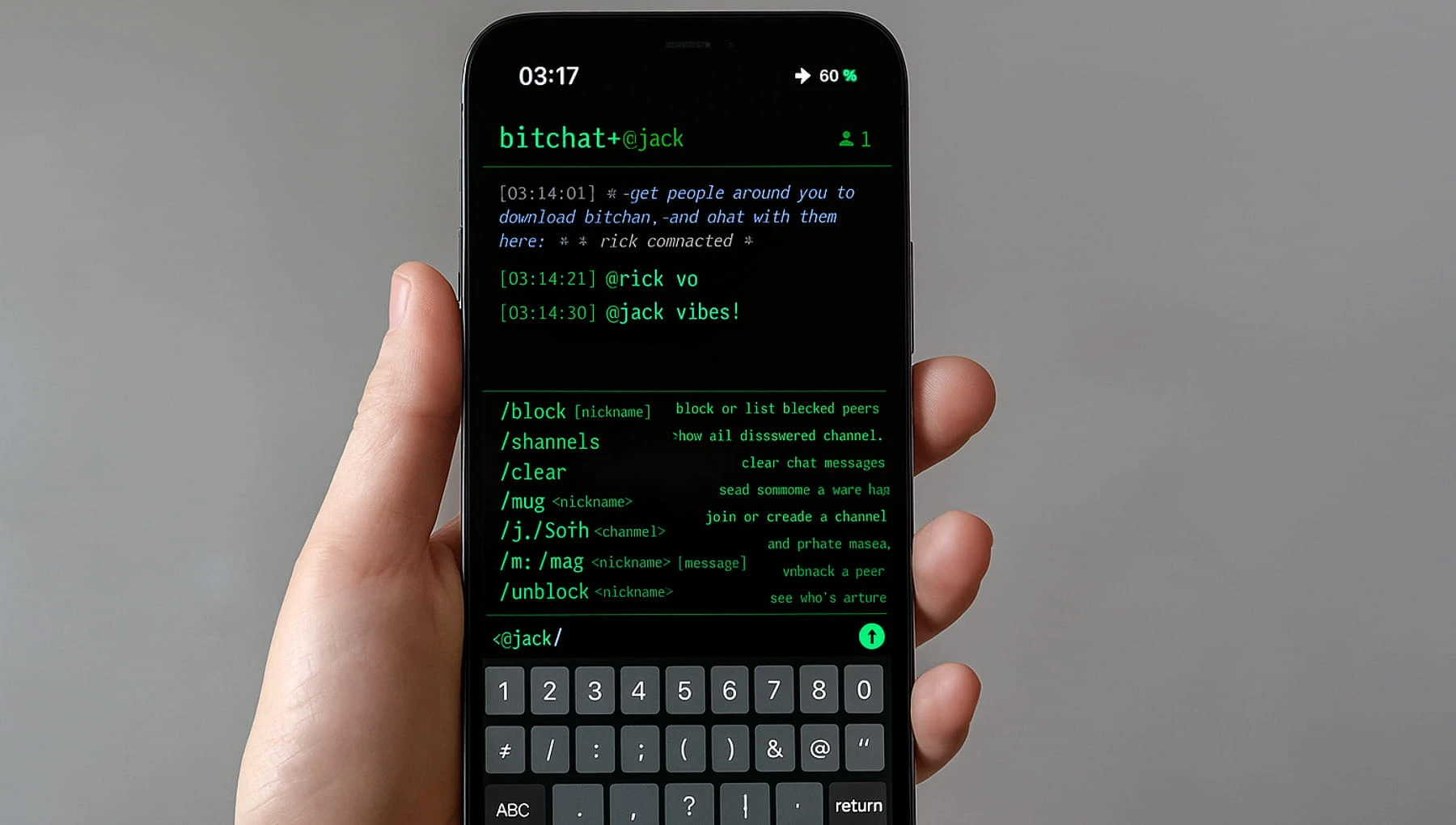 Come funziona Bitchat, l'app di messaggi che puoi usare senza internet