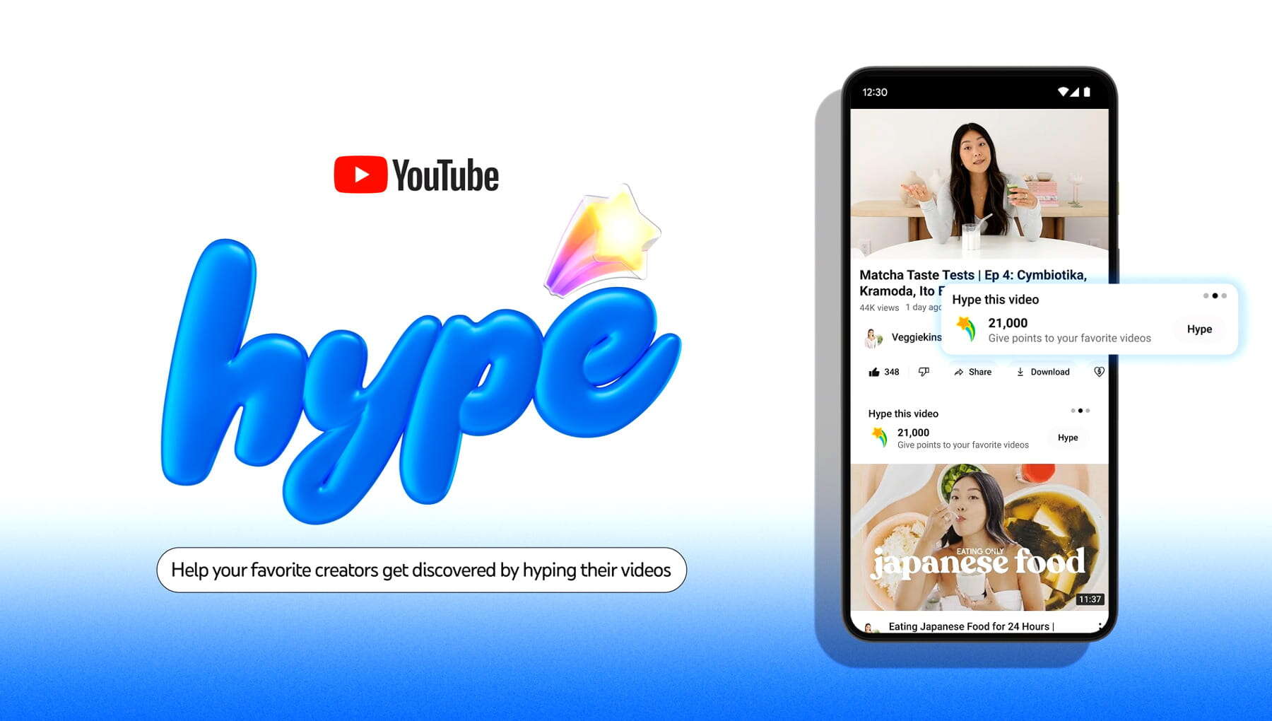 Arriva YouTube Hype: cos’è e come funziona la novità pensata per aiutare i creator più piccoli