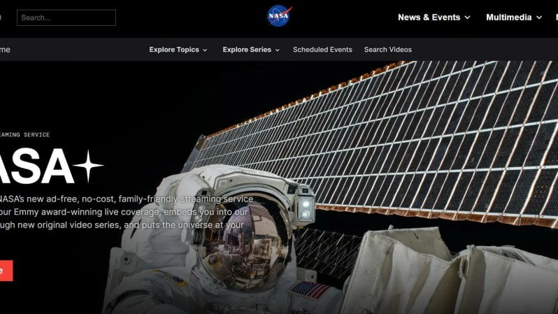 Come funziona Nasa Plus, fra serie tv, documentari e pillole spaziali in streaming