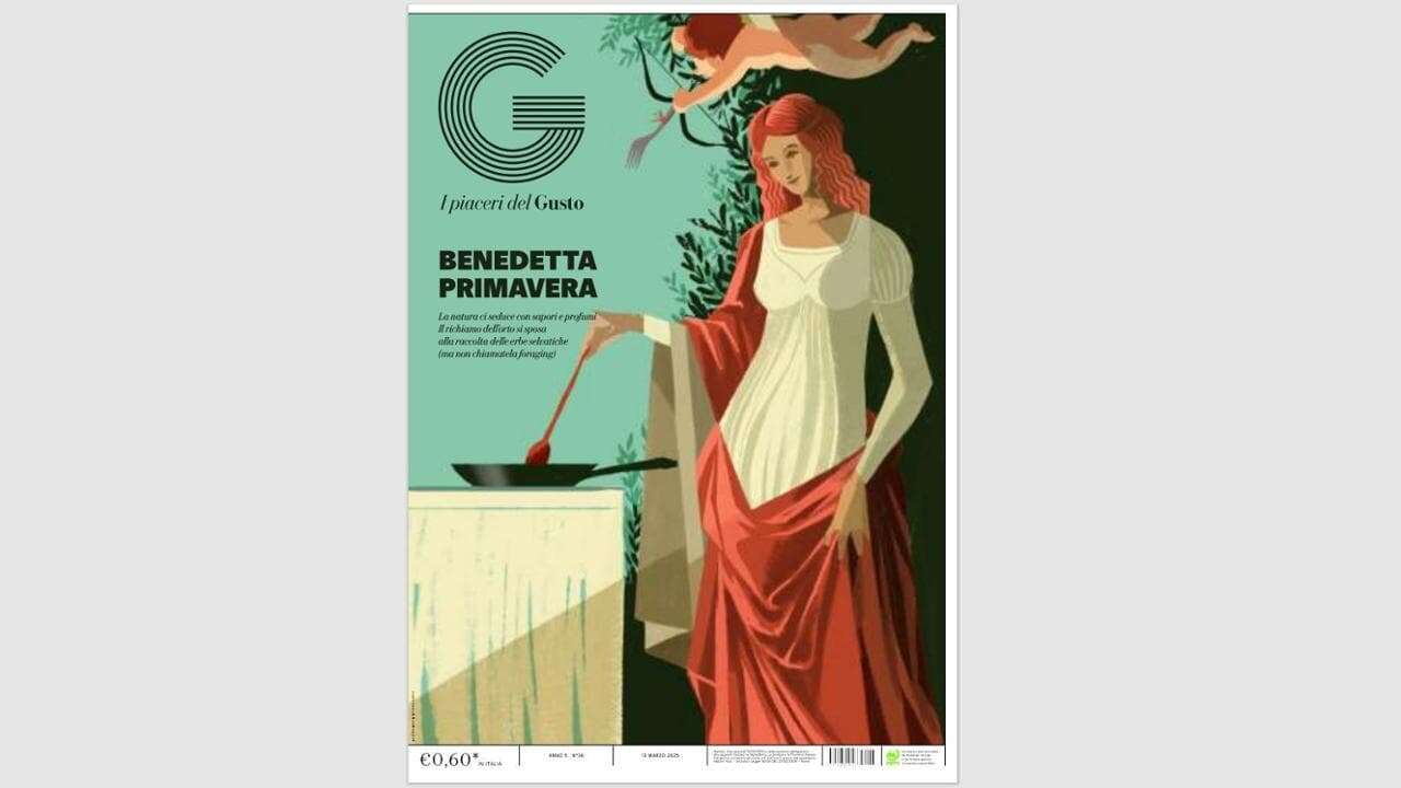 Il 13 marzo in edicola “I Piaceri del Gusto”: tra sacro e profano, cogli la primavera