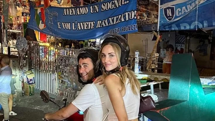 Chiara Ferragni a Napoli con Ciro Oliva: “Pizza e ravioli creati per lei, è una buona forchetta”
