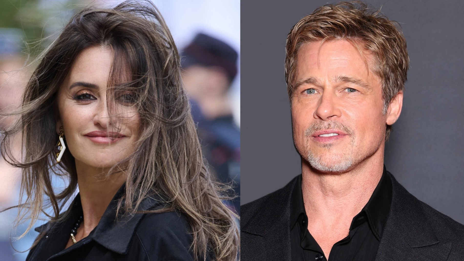 Brad Pitt e Penélope Cruz innamorati alla sfilata di Chanel Il remake di Un uomo, una donna di Lelouch