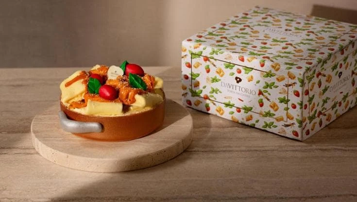 E i Paccheri alla Vittorio diventano...una torta