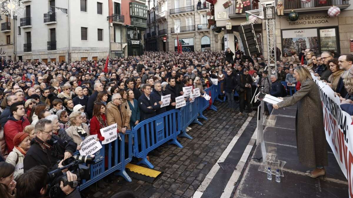 La aún alcaldesa de Pamplona, a Sánchez: 