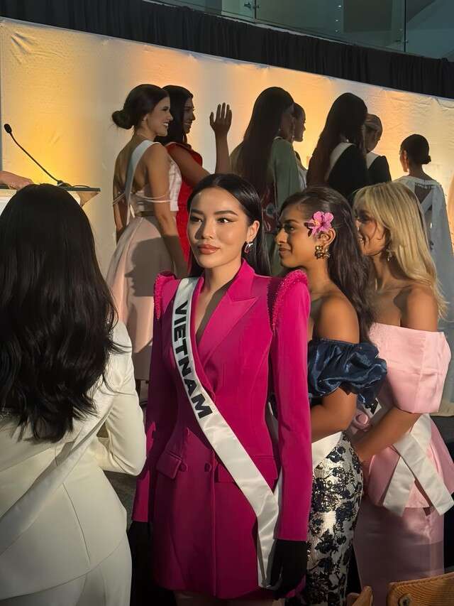 Thái độ gây chú ý của Kỳ Duyên trước vương miện Miss Universe 2024