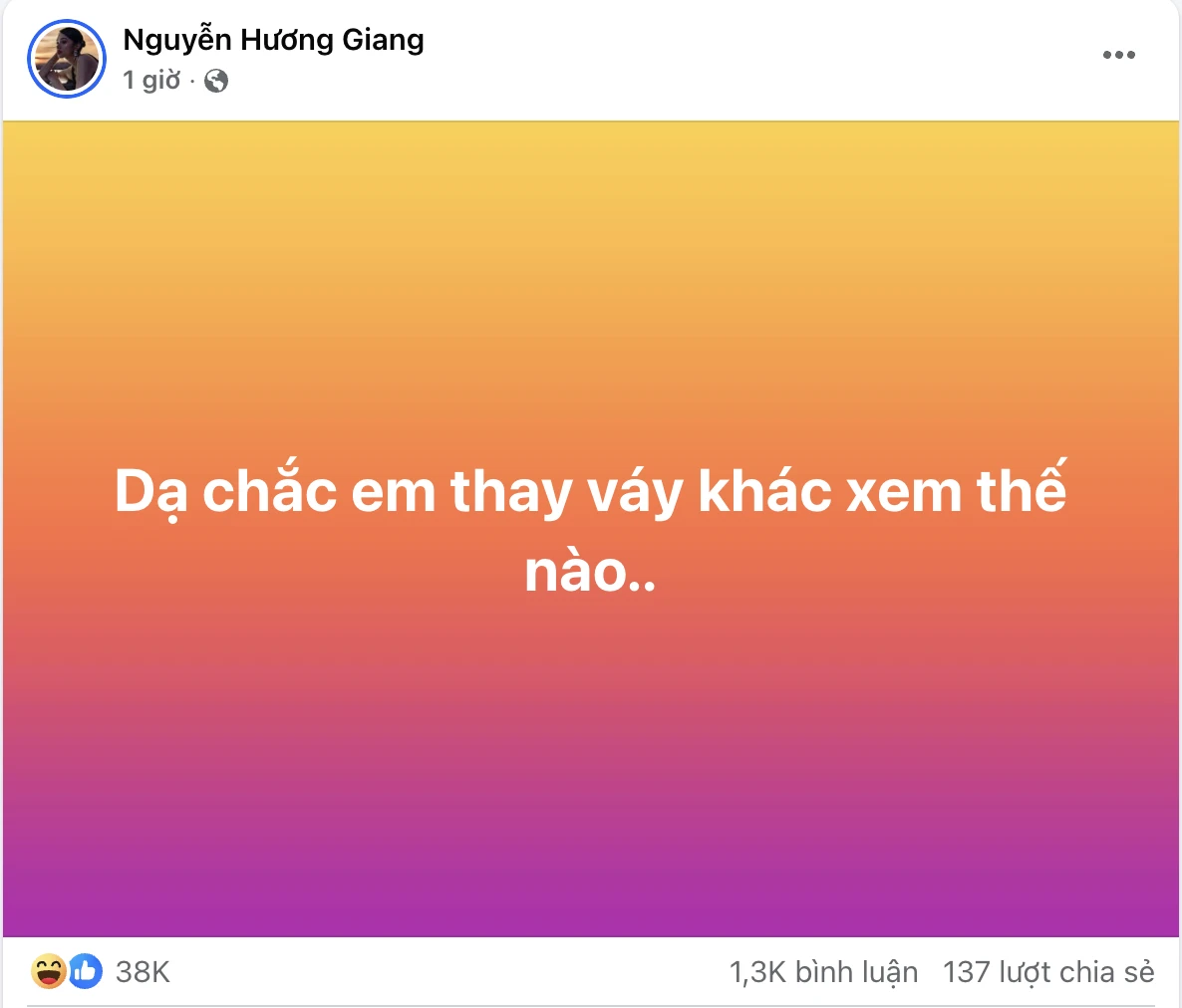 Gọi Hương Giang là 
