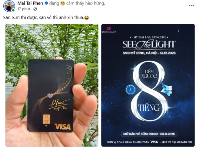 Mai Tài Phến lại thả thính Mỹ Tâm nữa rồi?