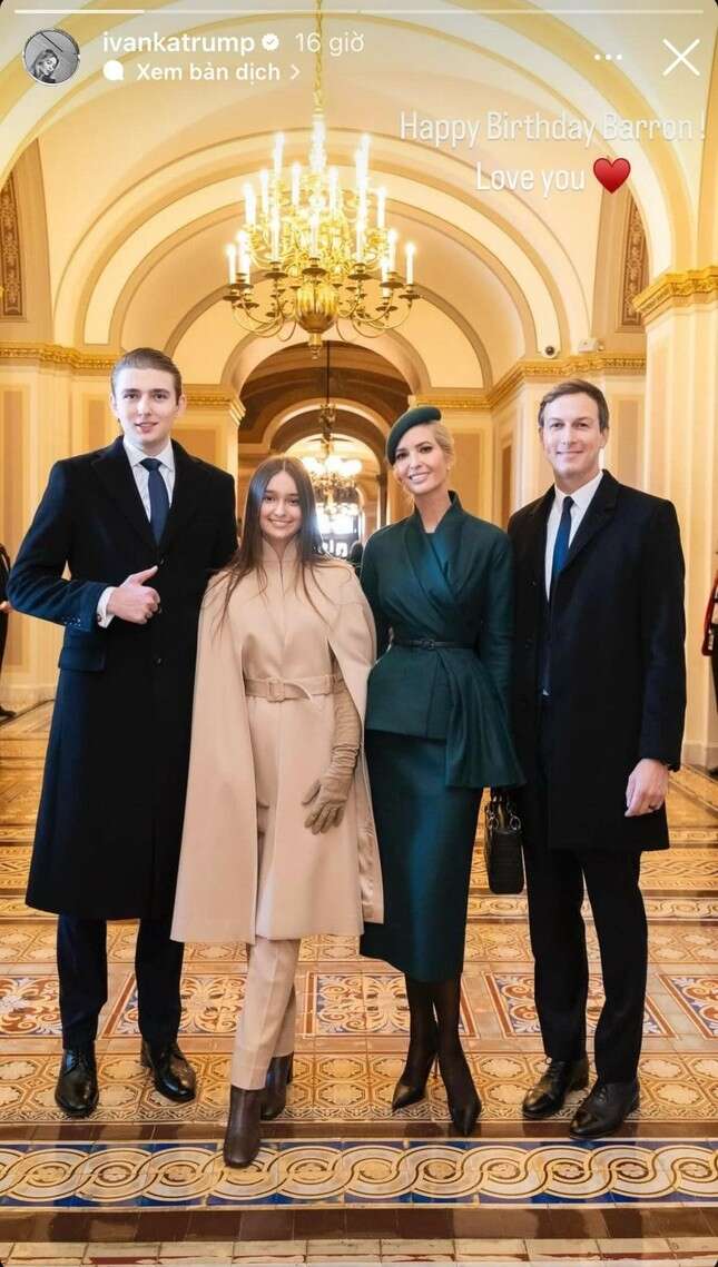 Tuổi 19 của Barron Trump