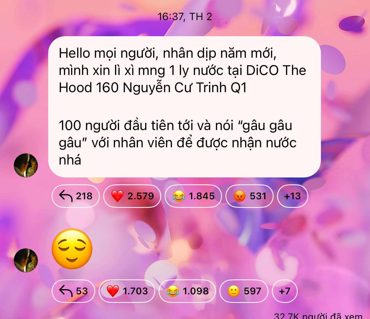 B Ray lì xì 100 cốc nước cho fan, nói 1 câu khiến netizen tranh cãi kịch liệt