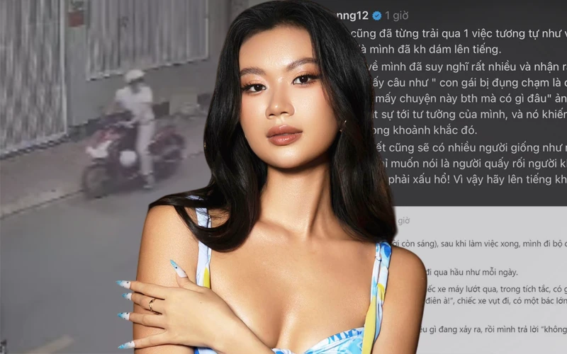 Á hậu Việt bị 