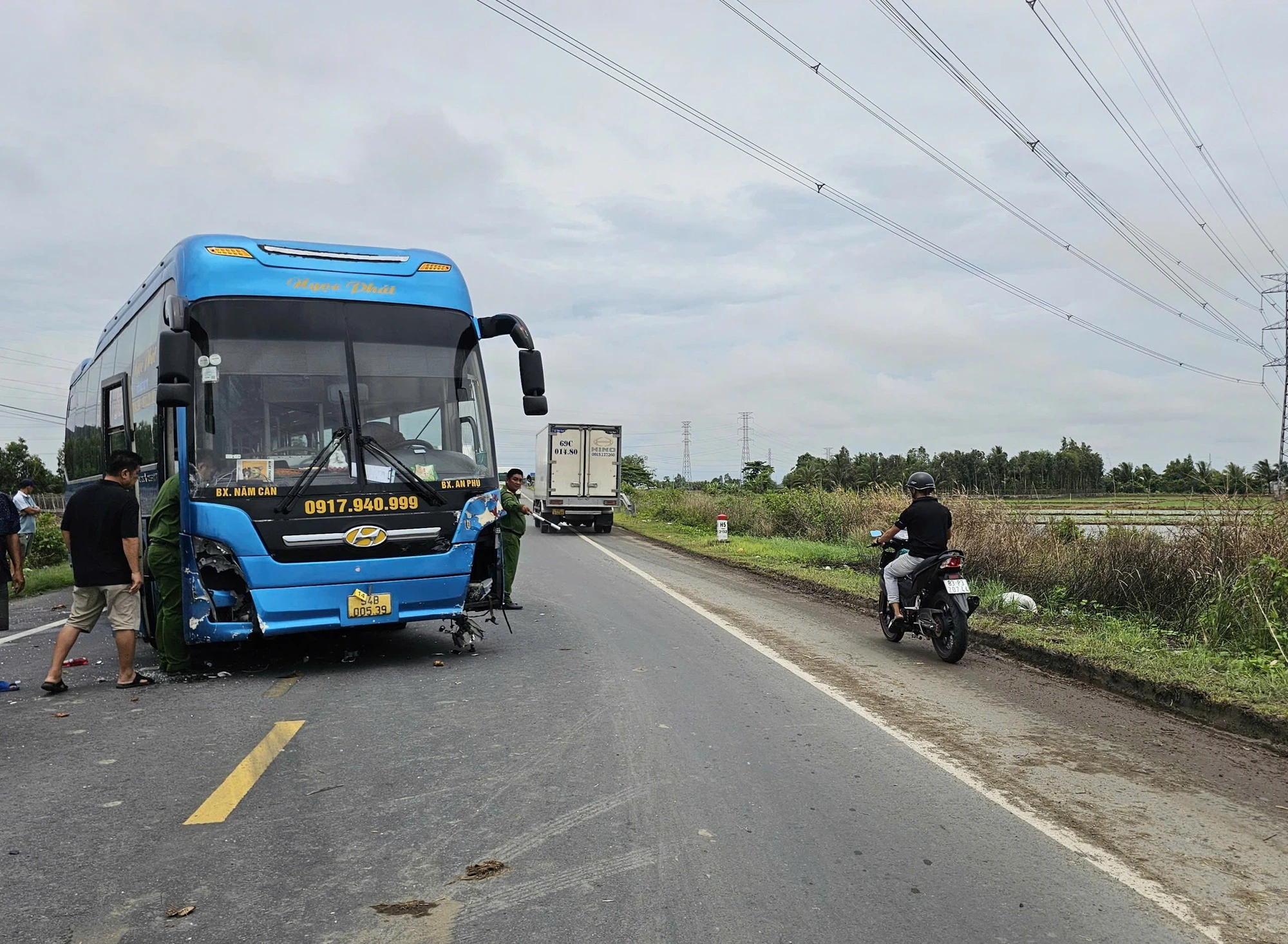 Cần Thơ: Tai nạn giao thông làm 2 người tử vong, trong đó có thai phụ