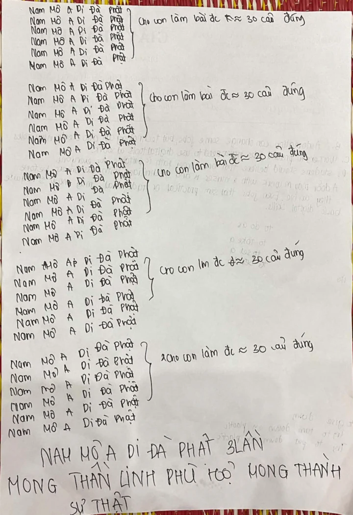 Tờ giấy nháp 