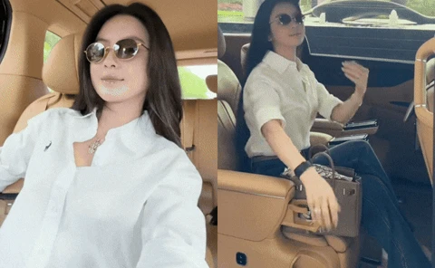Chỉ cần tinh tế hơn, Chu Thanh Huyền diện áo sơ mi và quần jeans cũng tạo nên combo 