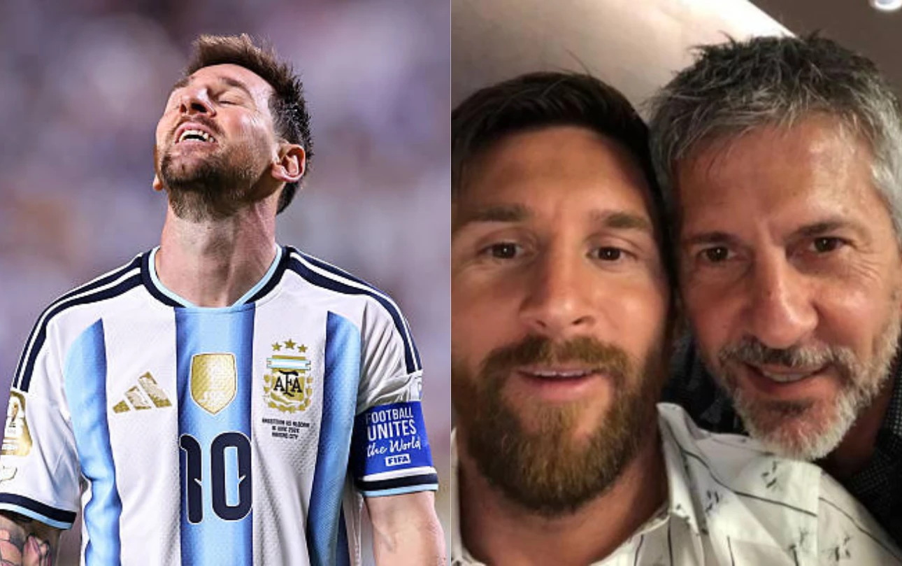 Messi khóc vì bố ốm nặng