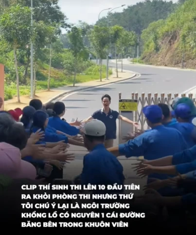 Một trường THPT bất ngờ gây bão MXH trong kỳ thi lớp 10 năm nay, nhiều người xem ảnh ngỡ ngàng: Sao mà 
