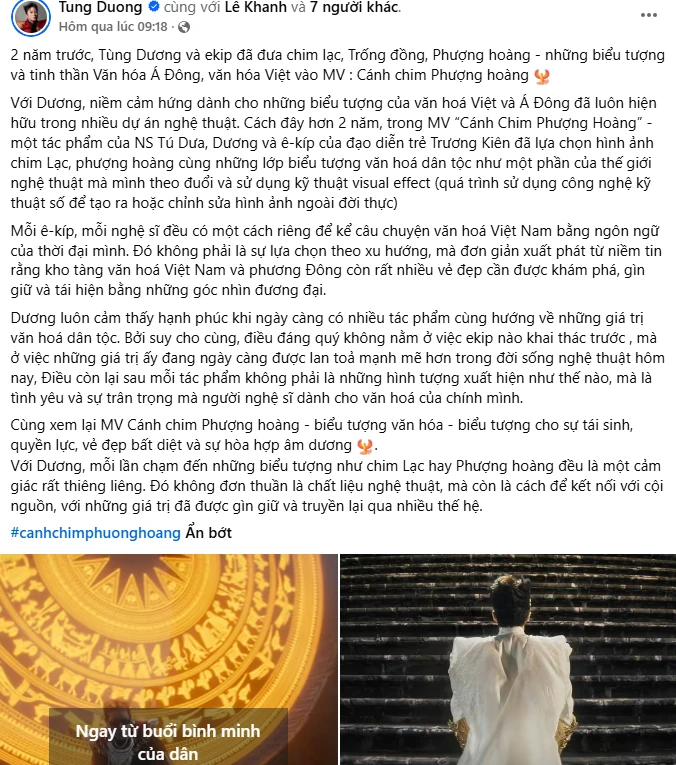 Tùng Dương khen Sơn Tùng, nói thẳng 