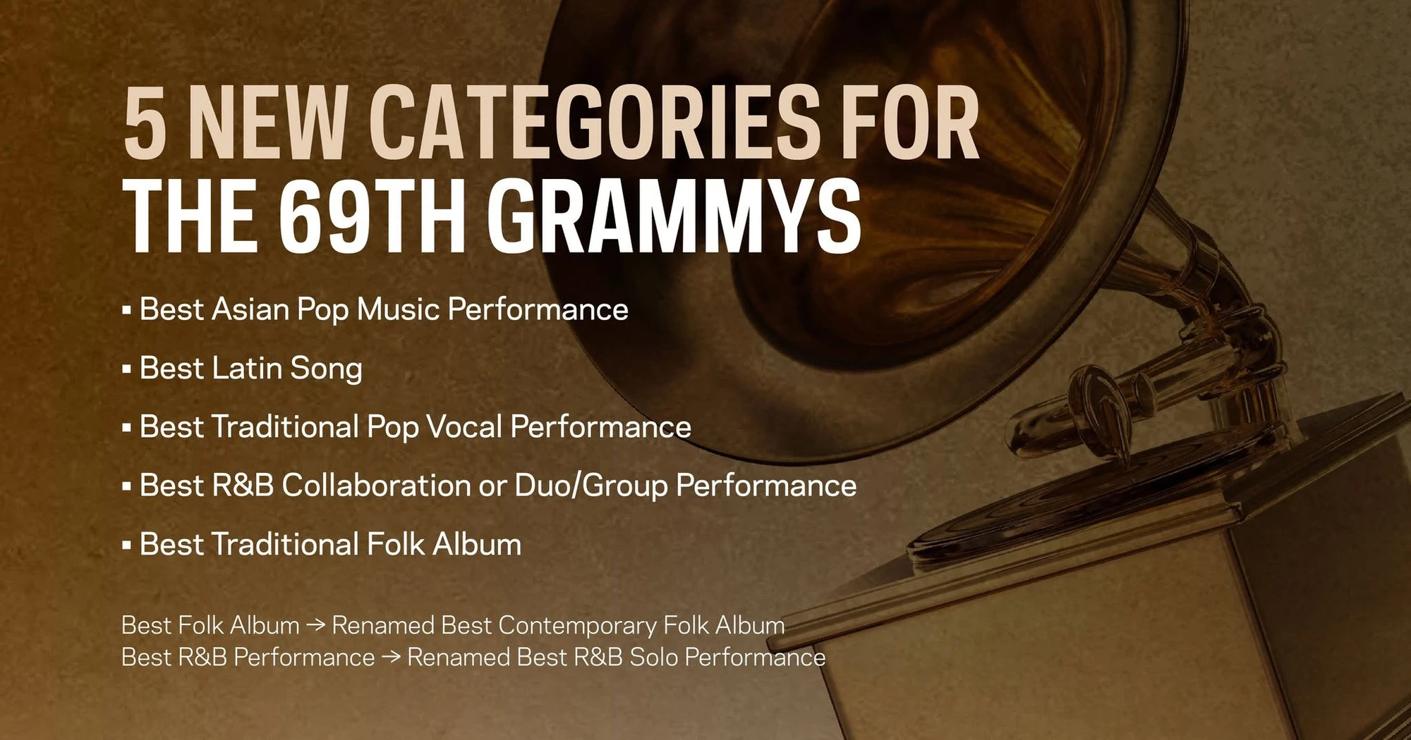Cơ hội cho Việt Nam ở Grammy