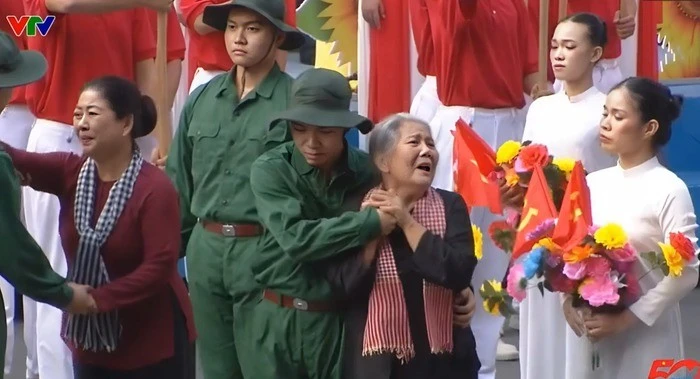 NSƯT Lê Thiện nói về hoạt cảnh ở Lễ diễu binh 30/4: 