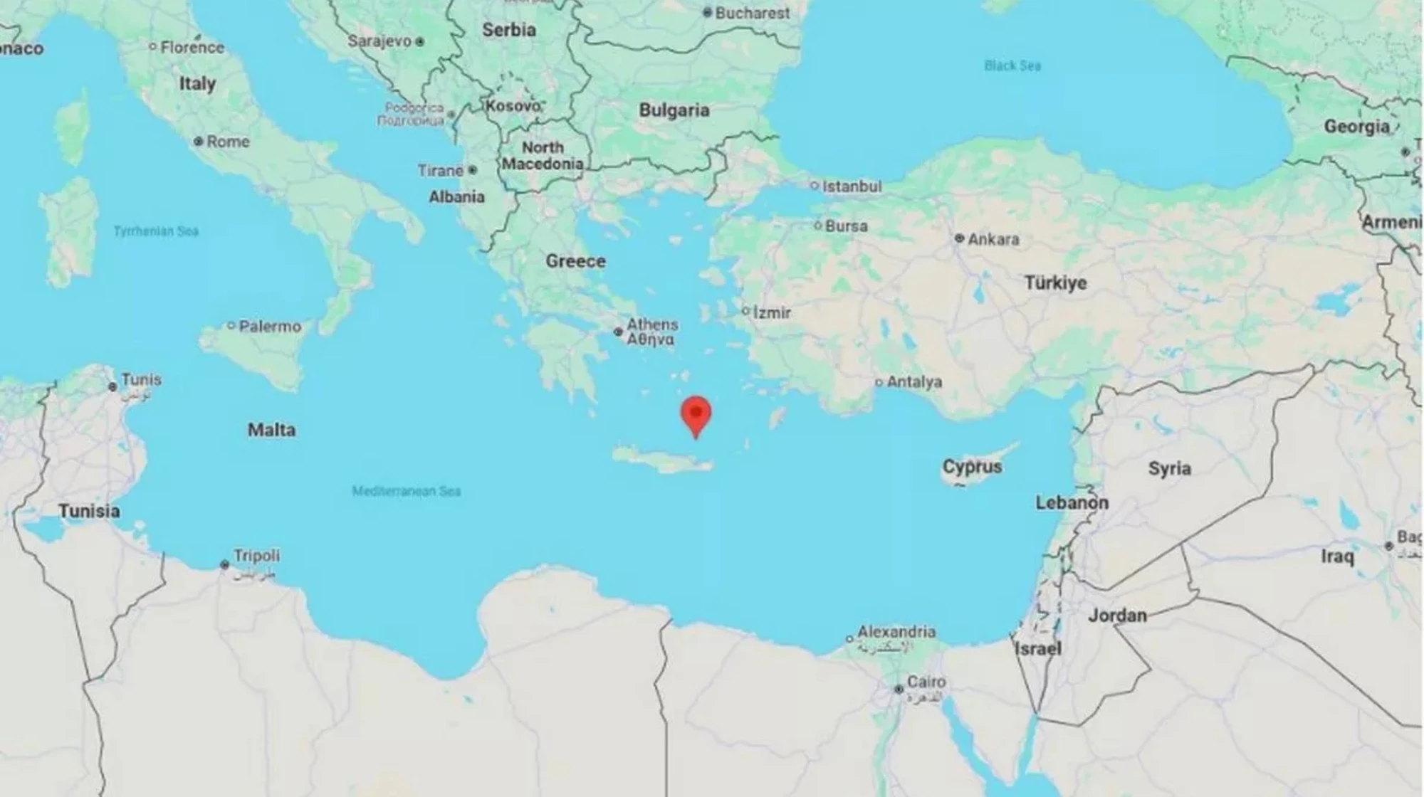 Động đất, cảnh báo sóng thần ở Hy Lạp, rung lắc ở Thổ Nhĩ Kỳ, Israel, Ai Cập