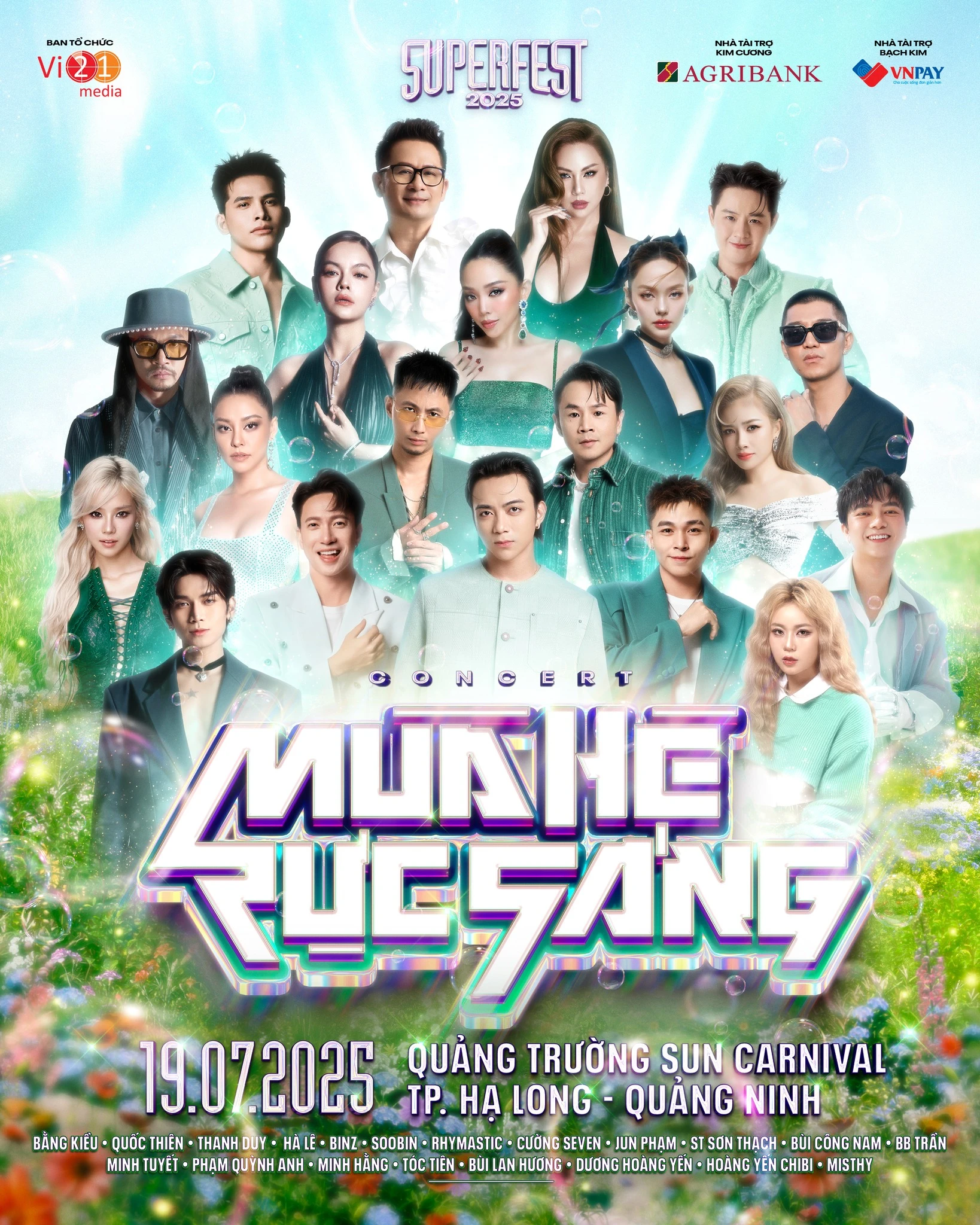 “Bộ sậu” uy tín của concert Mùa Hè Rực Sáng: “Chú Thư” hội ngộ SlimV, vũ trụ Anh Tài - Chị Đẹp quá cháy!