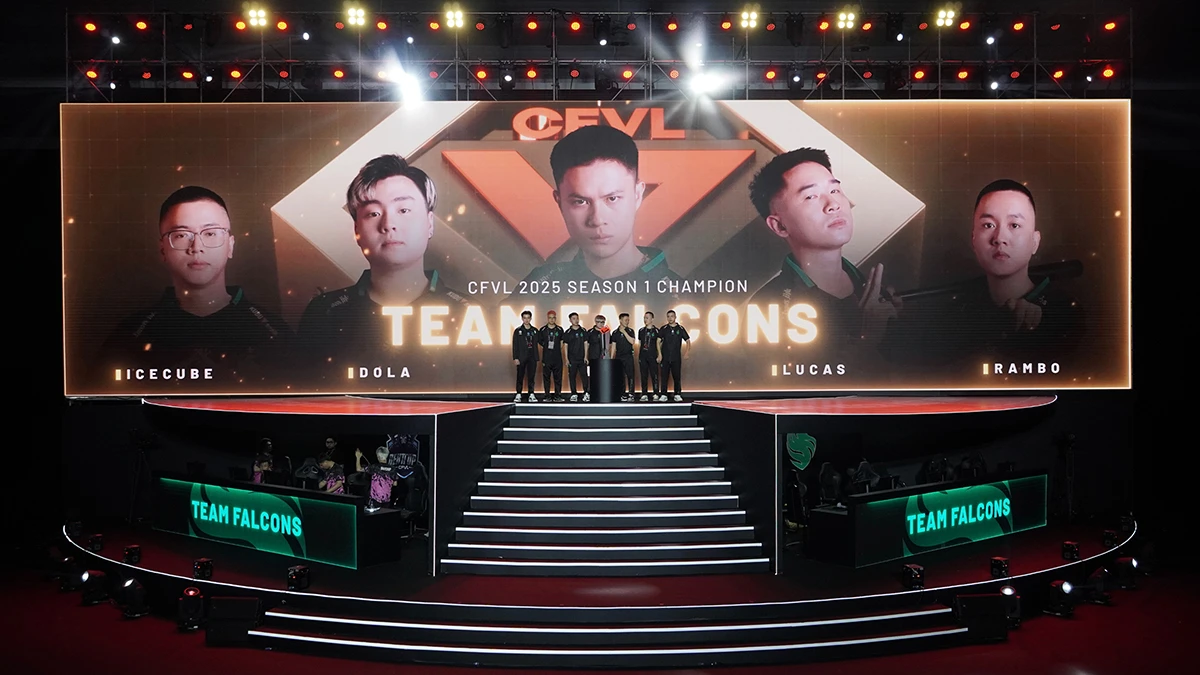 Chung kết CrossFire Vietnam League (CFVL) 2025 Mùa 1: Team Falcons lên ngôi vô địch