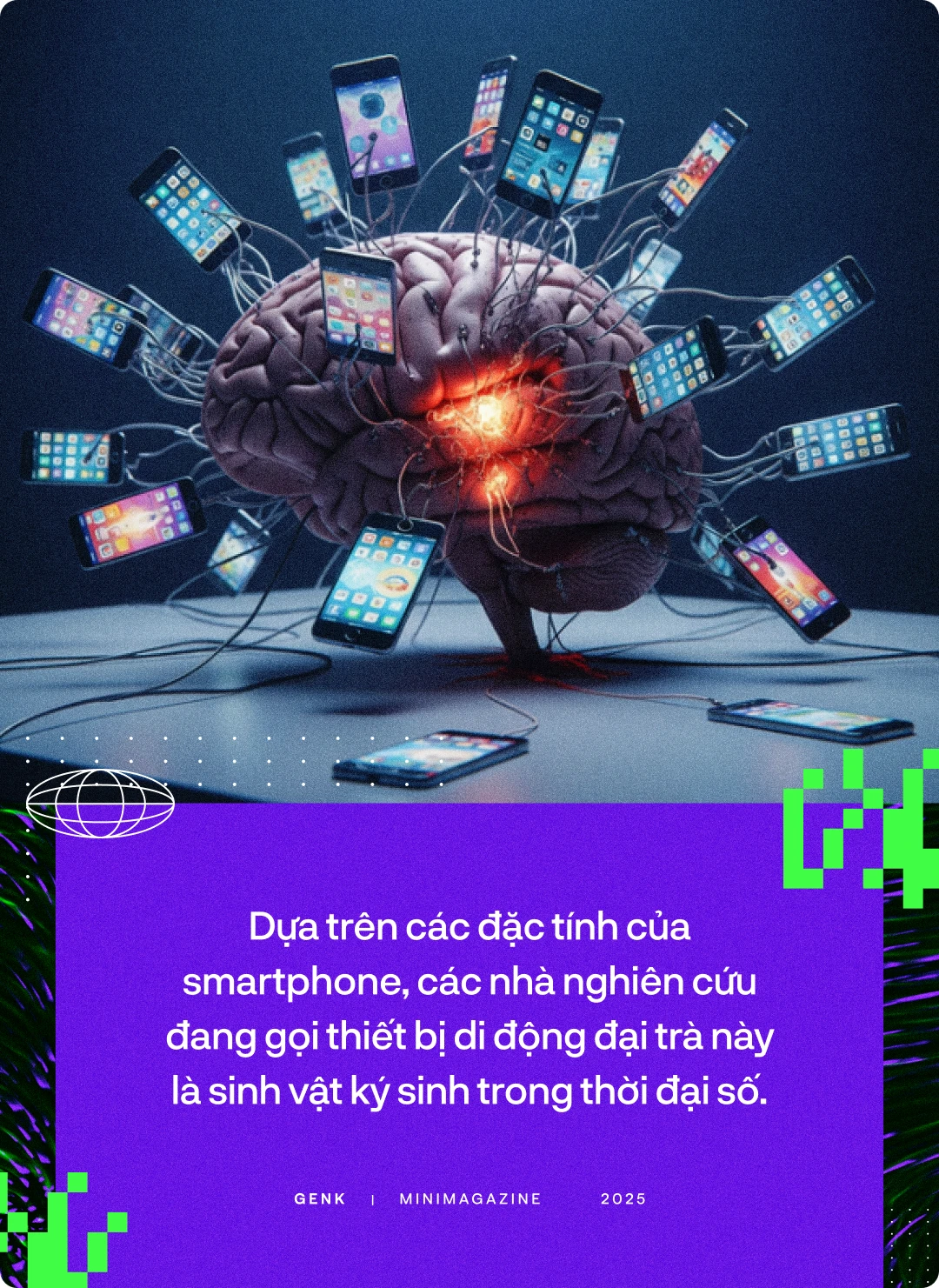 Các nhà sinh vật học gọi smartphone là loài ký sinh mới. Thế còn AI thì sao?