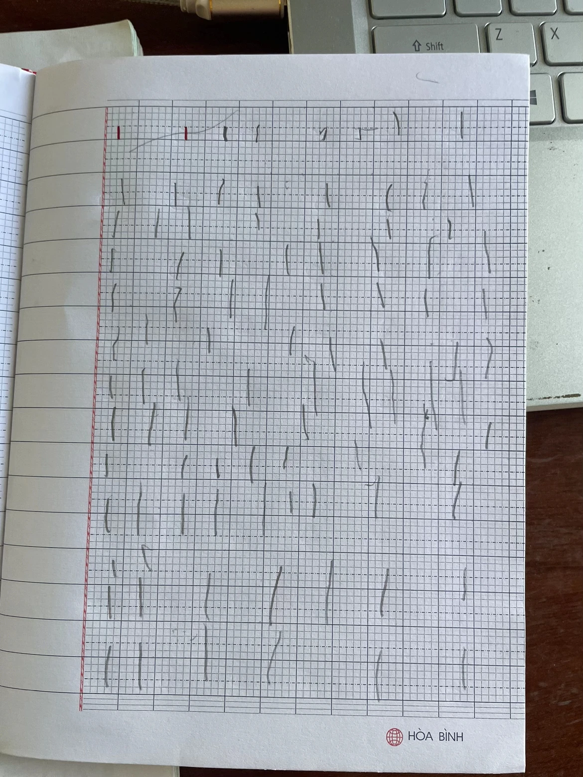 Vào năm học chưa đầy 1 tháng, 