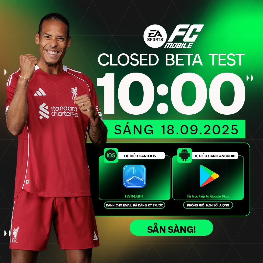 Garena chính thức mở trải nghiệm sớm EA Sports FC Mobile tại Việt Nam