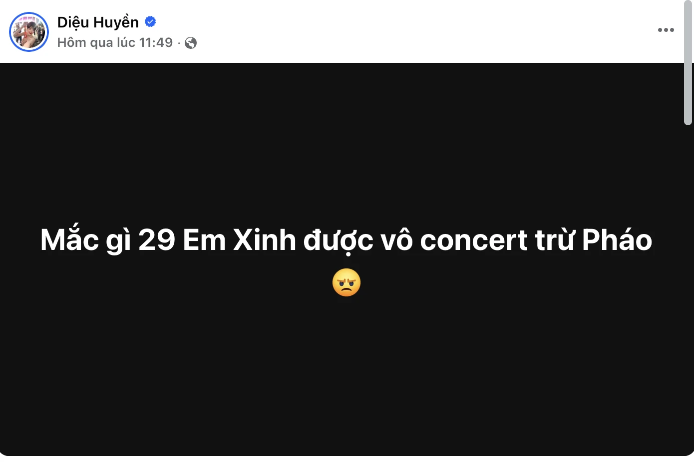 1 Em Xinh bị cấm diễn concert?