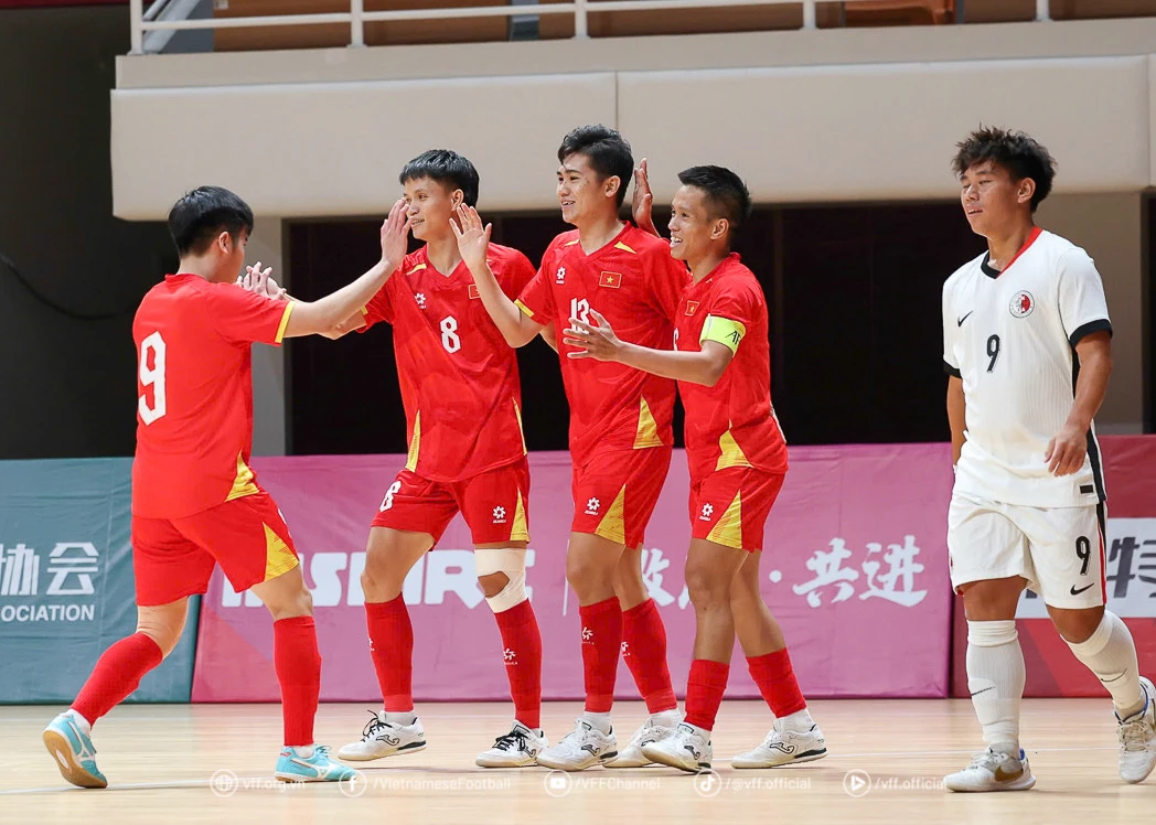 Quá xuất sắc: Đội tuyển futsal Việt Nam 