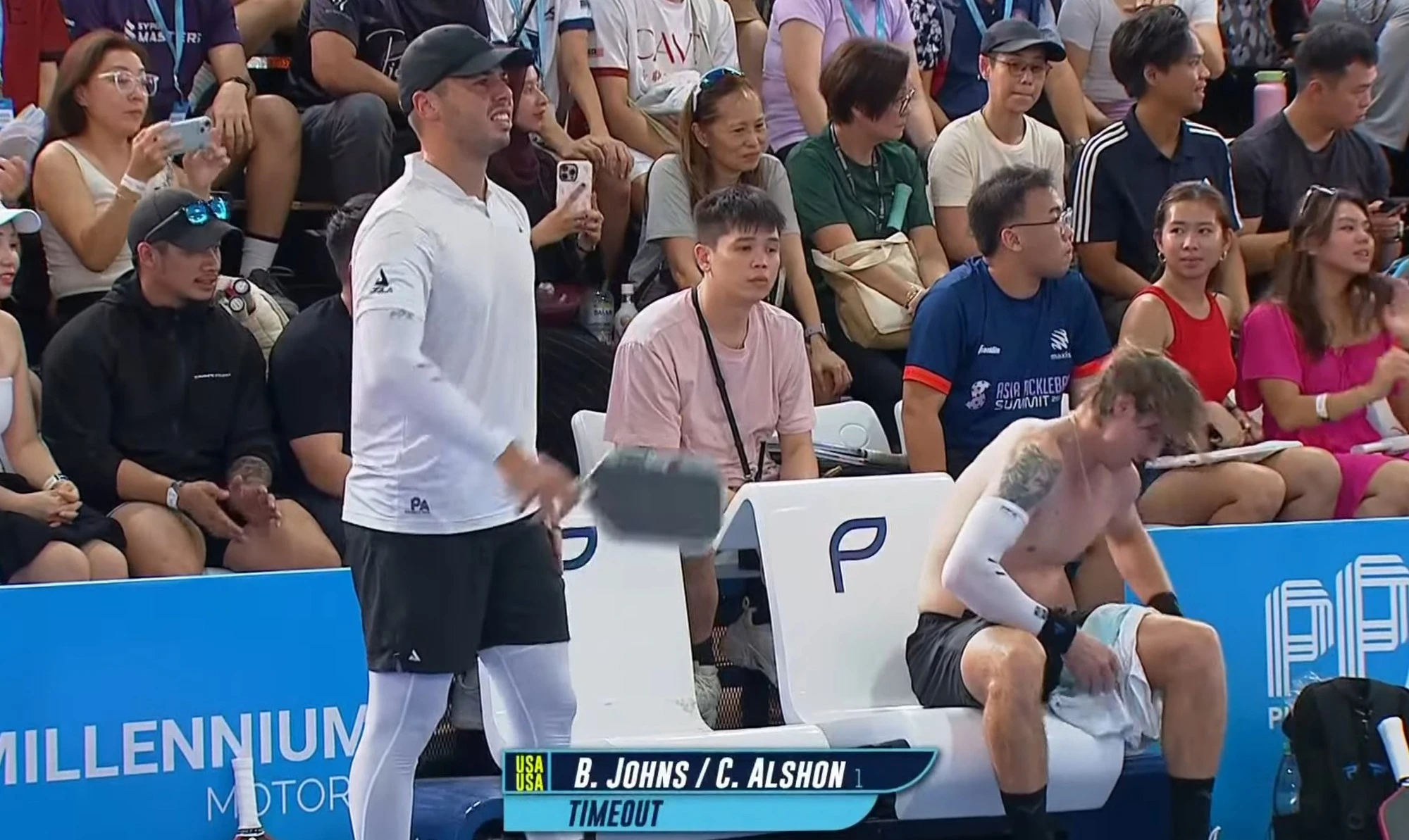 Vinh Hiển - Minh Quân đánh cho Ben Johns và top 1 Pickleball thế giới “toát mồ hôi hột”