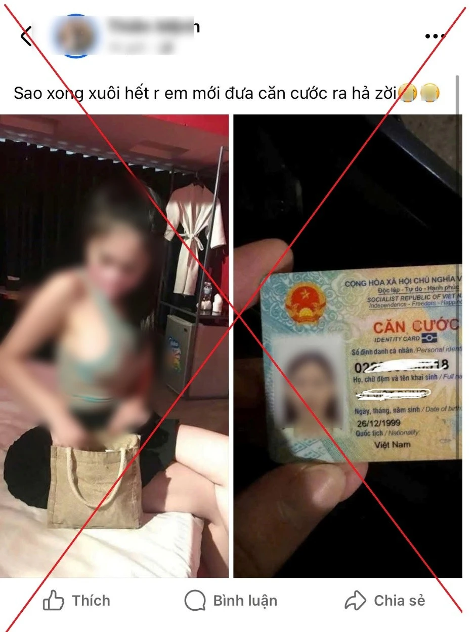 Đối tượng đăng tải hình ảnh phản cảm, ảnh hưởng danh dự cá nhân: Mục đích phía sau