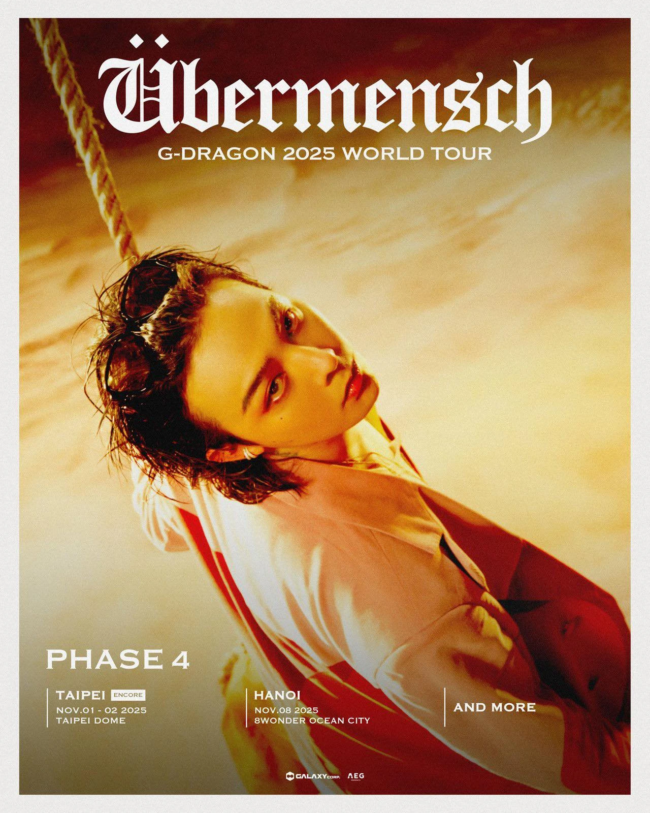 HOT: G-Dragon xác nhận tổ chức concert tại Ocean City (Hà Nội) vào tháng 11!