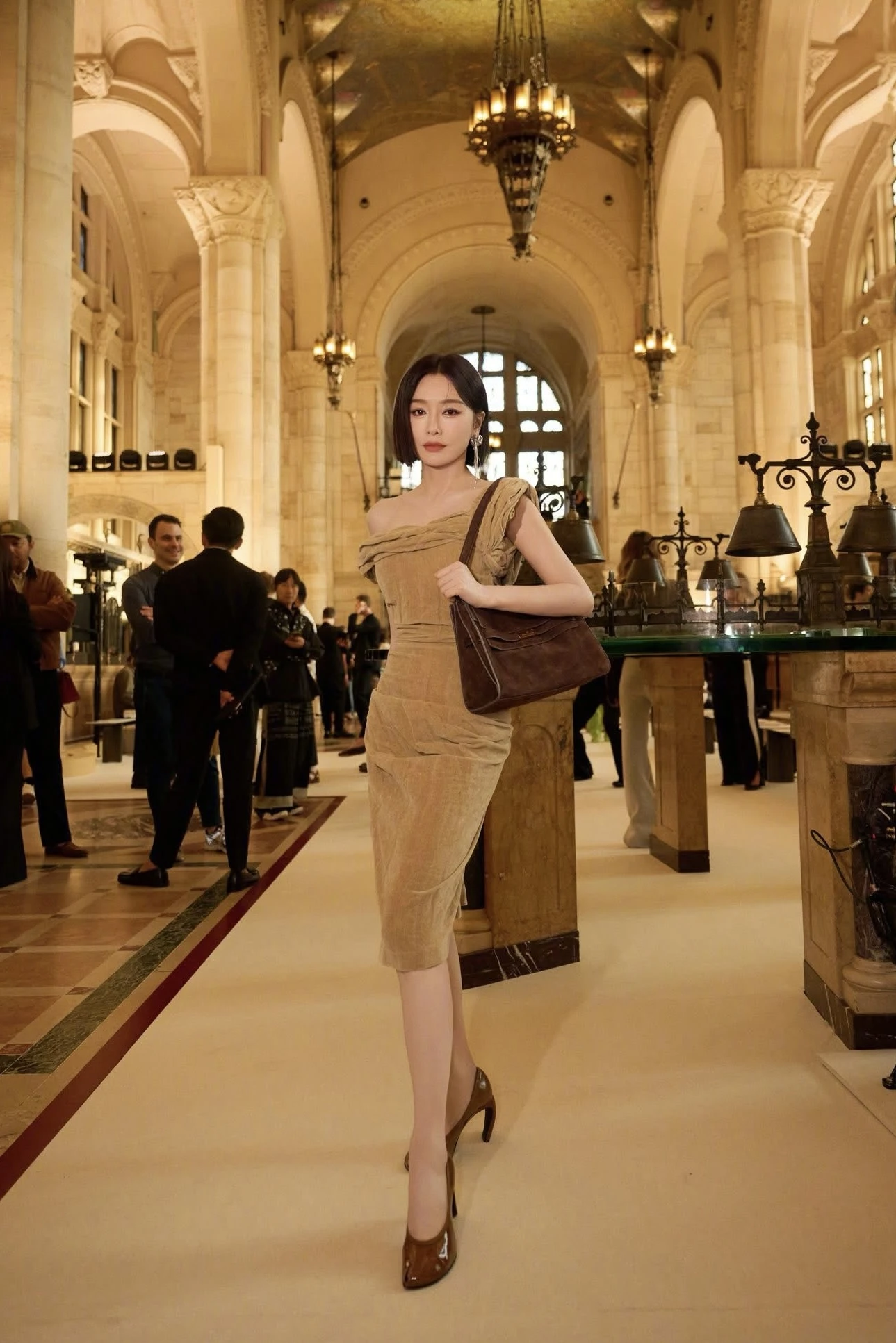 46 tuổi Tần Lam vẫn sở hữu vóc dáng đỉnh thế này, đi show thời trang mà khí chất ngút ngàn