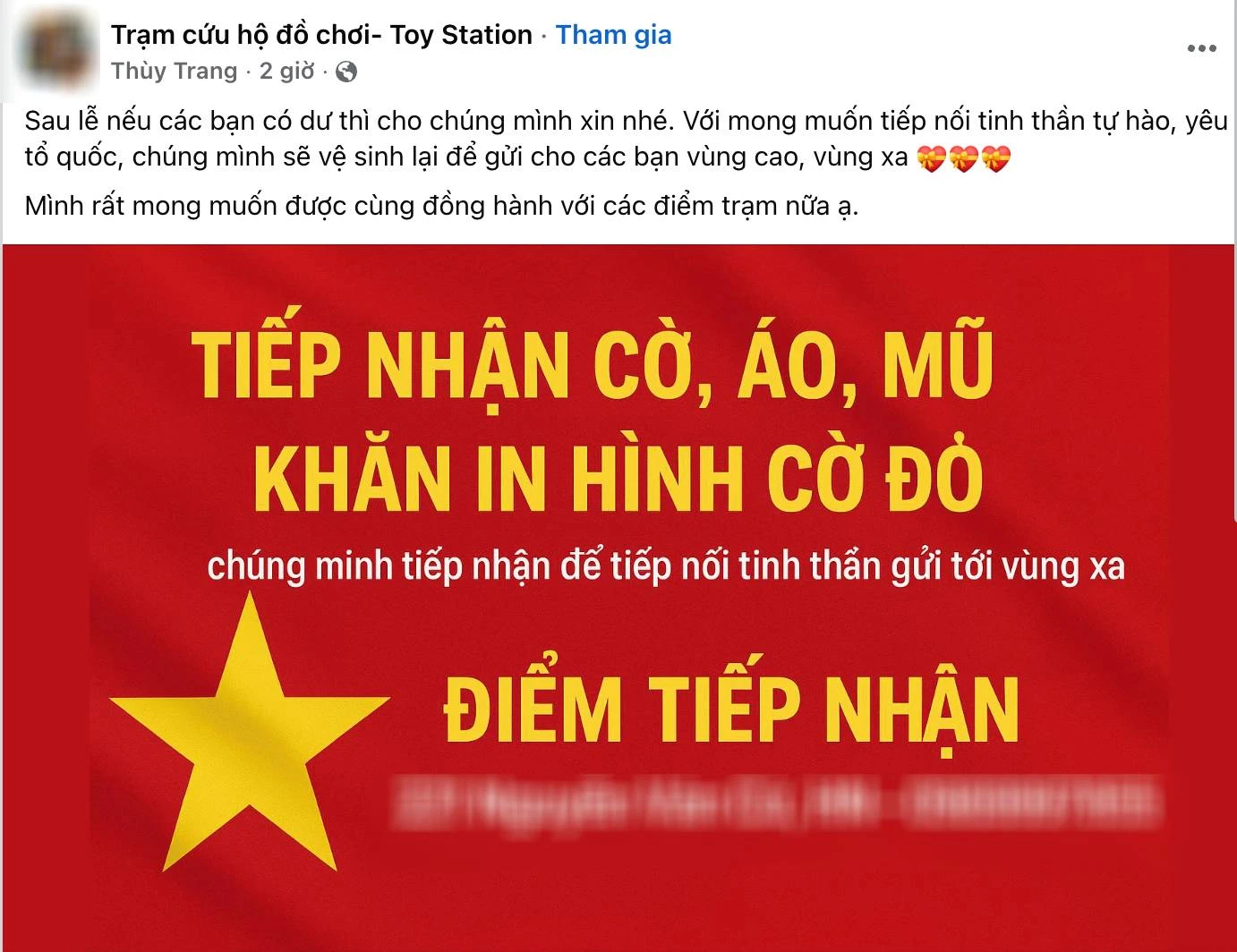 Cộng đồng mạng rần rần ủng hộ chiến dịch gom áo, cờ đỏ... sau lễ gửi tới trẻ em vùng cao