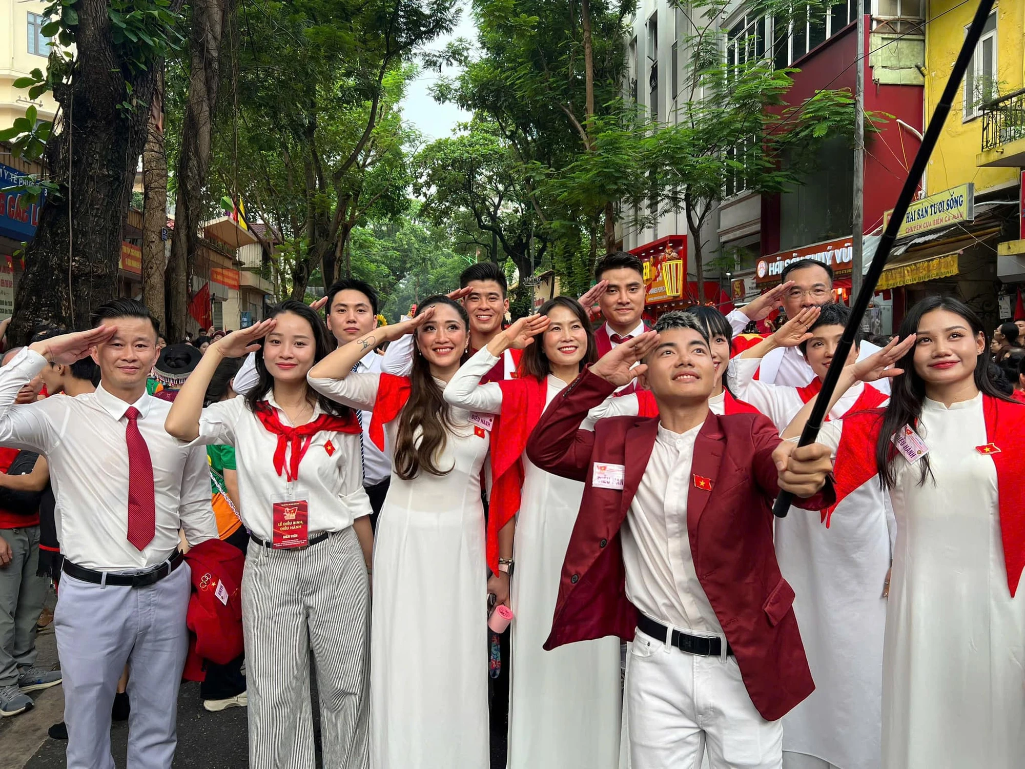 Tinh tú của thể thao Việt Nam hân hoan, tự hào giữa Quảng trường Ba Đình lịch sử ngày Đại lễ 2/9