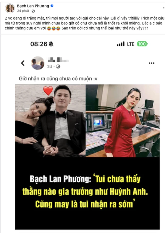 Nữ MC Việt bức xúc trước thông tin gọi chồng kém 6 tuổi là thằng và chê gia trưởng
