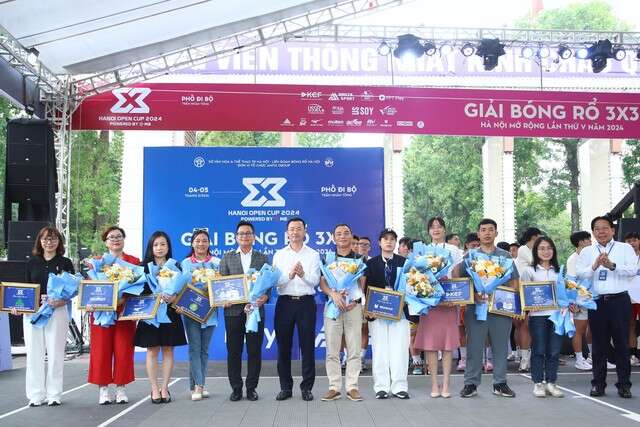 Dàn sao bóng rổ quy tụ tranh tài tại giải 3x3 Hanoi Open Cup 2024