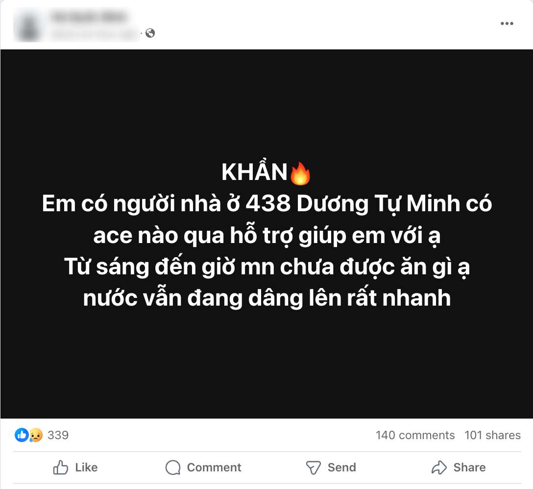 Lũ dâng cao kỷ lục không kịp trở tay, nhiều người dân Thái Nguyên cầu cứu, tìm xuồng phao cứu sinh