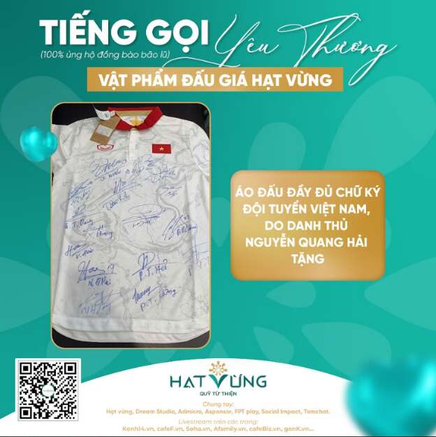 Vừa bán ô tô ủng hộ đồng bào vùng lũ, Quang Hải cùng loạt nghệ sĩ, người nổi tiếng tiếp tục có hành động đẹp, chung tay lan tỏa yêu thương