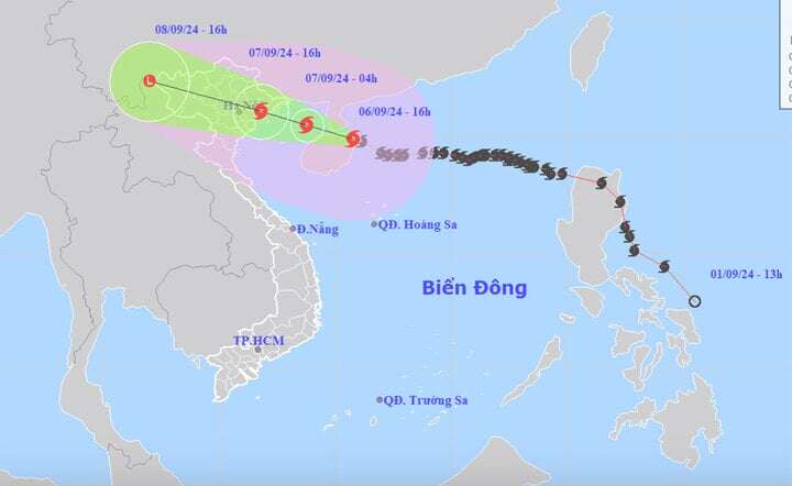 Chuyên gia: Yagi là siêu bão cường độ mạnh nhất trong 30 năm nay trên Biển Đông