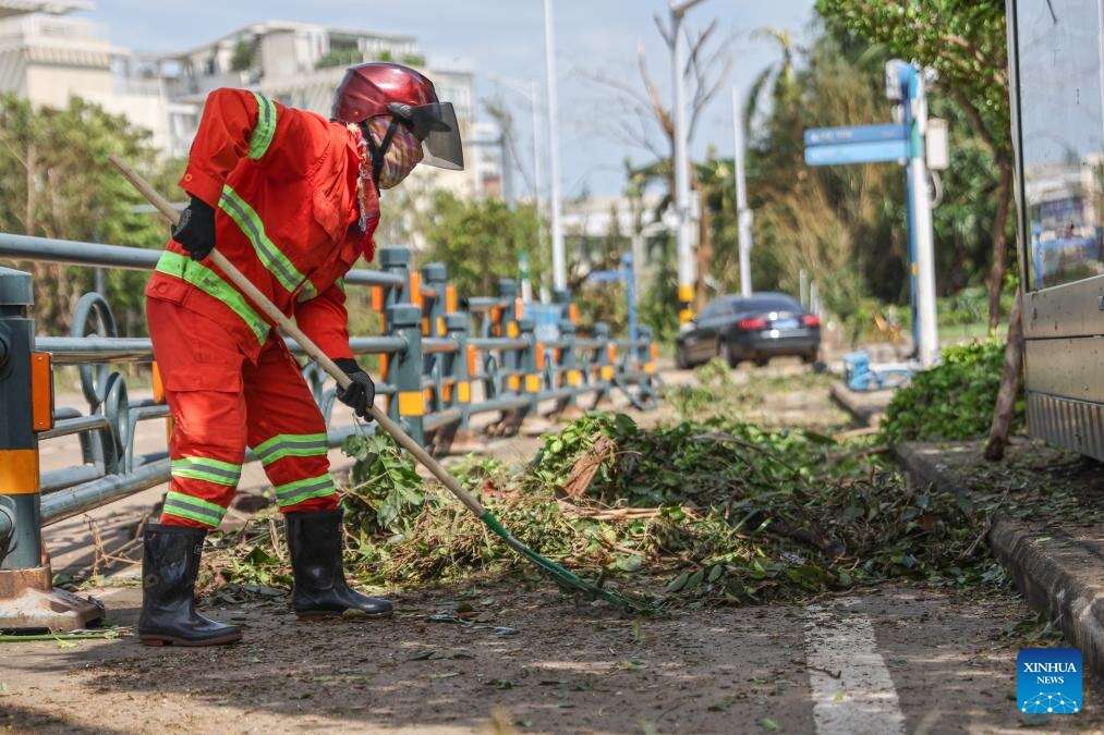 Tỉnh đảo Hải Nam, Trung Quốc phục hồi sau siêu bão Yagi