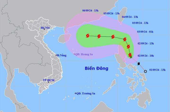 Chuyên gia đưa kịch bản đường đi của cơn bão giật cấp 15 sắp tiến vào Biển Đông