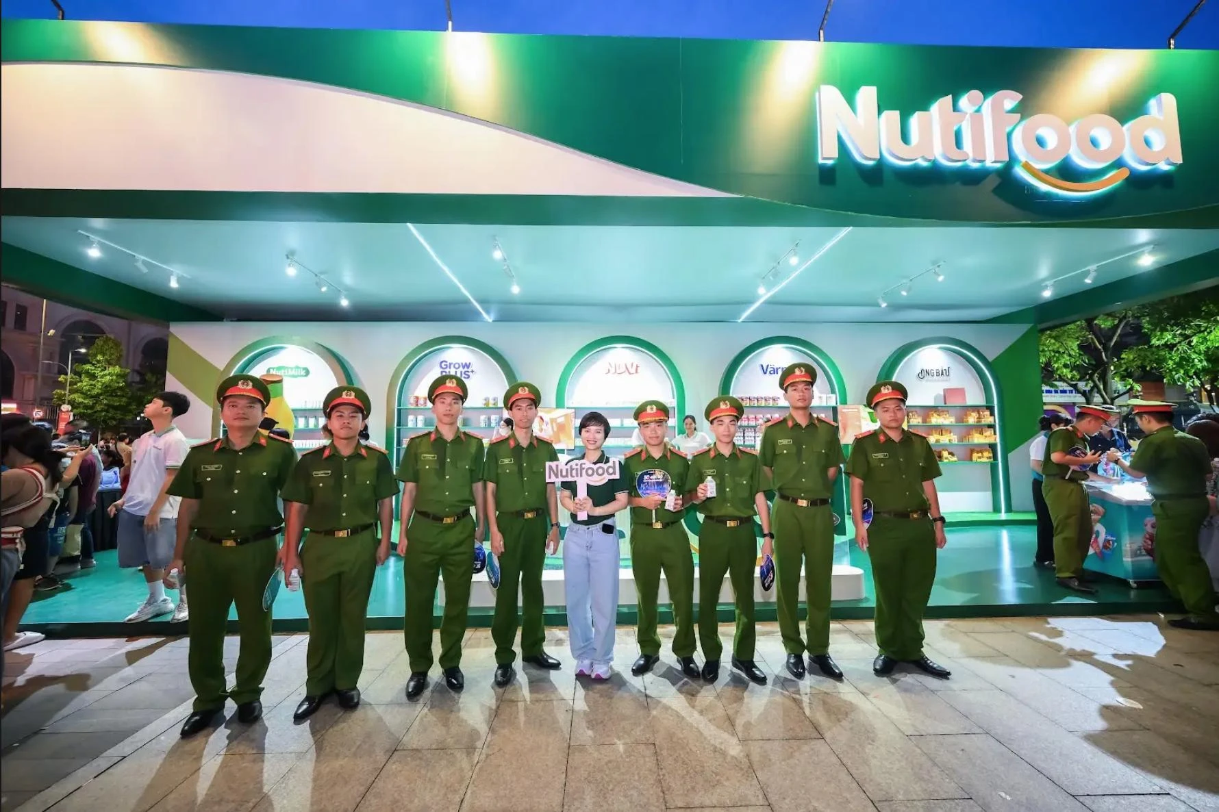 Nutifood đồng hành cùng chương trình “Vinh quang Công an Nhân dân Việt Nam