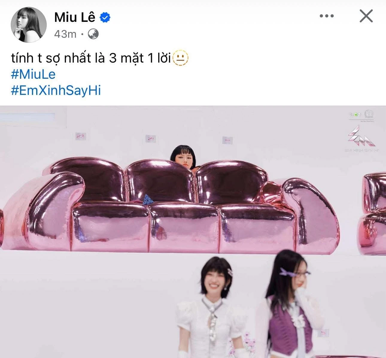 Miu Lê tố 1 Em Xinh “cướp hit” 230 triệu view: Thì ra đây là lý do kỵ người sinh năm 1997?
