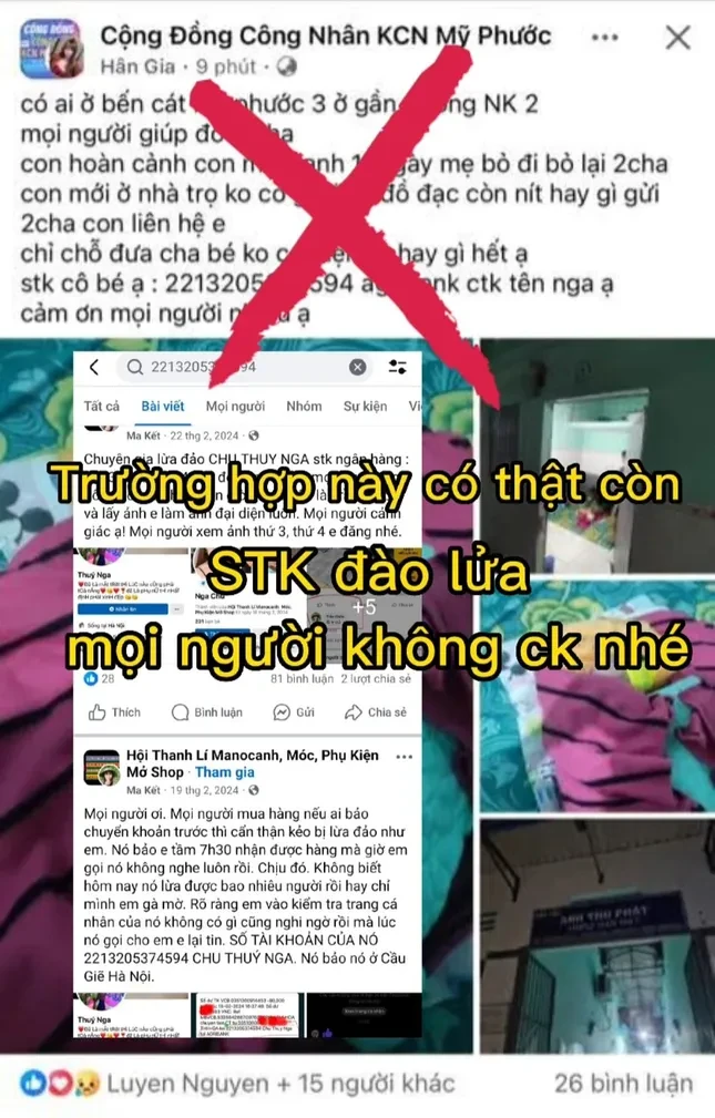 Thực hư người cha bế con mới sinh đi tìm vợ gây xôn xao