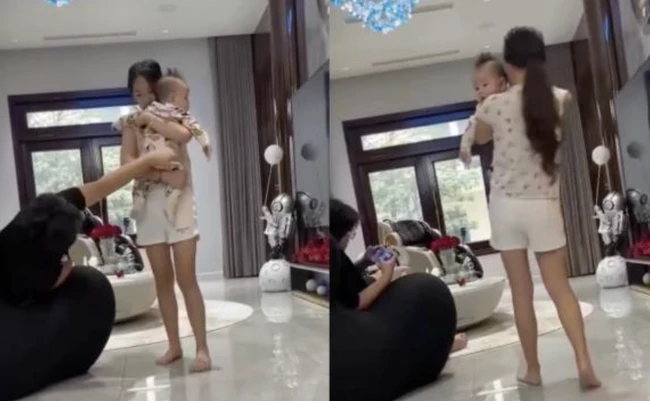 Nhìn lại khoảnh khắc này của gia đình Phương Oanh - Shark Bình, kể cả ai 