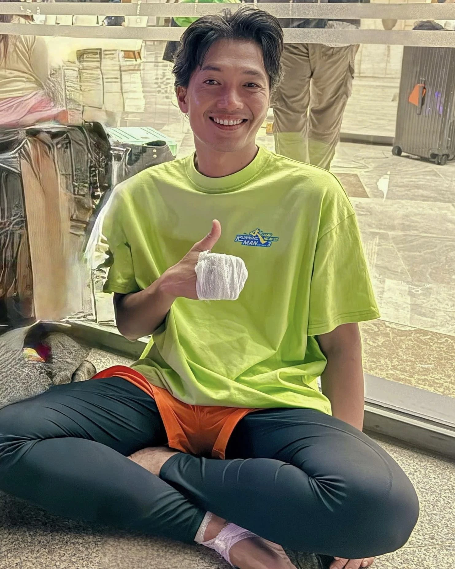 Thêm 1 thành viên Running Man Vietnam gặp tai nạn