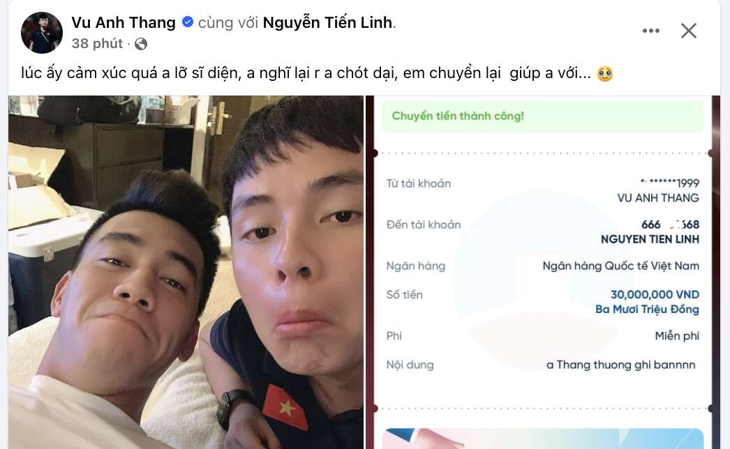 Tiến Linh được người đặc biệt thưởng nóng sau khi ghi bàn cho ĐT Việt Nam, Fanpage FIFA gọi tên theo cách hài hước