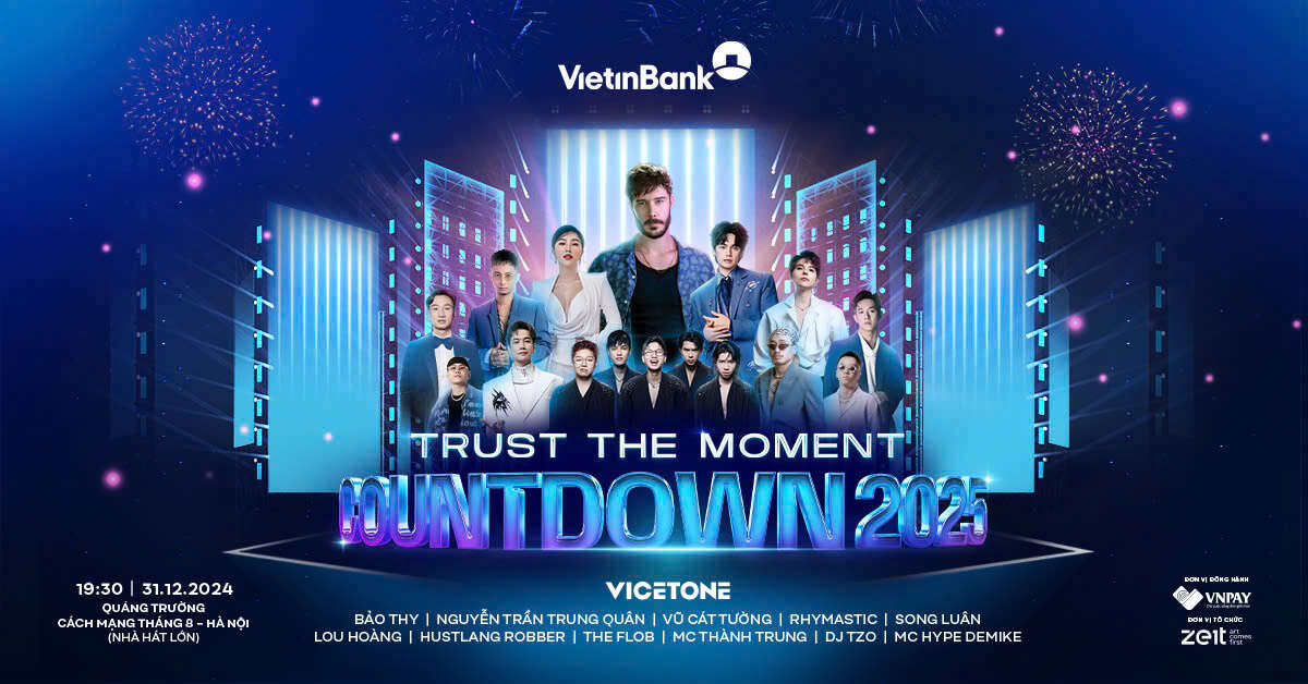 Hé lộ dàn line-up cực chất của Đại nhạc hội Countdown năm mới 2025 tại Thủ đô Hà Nội